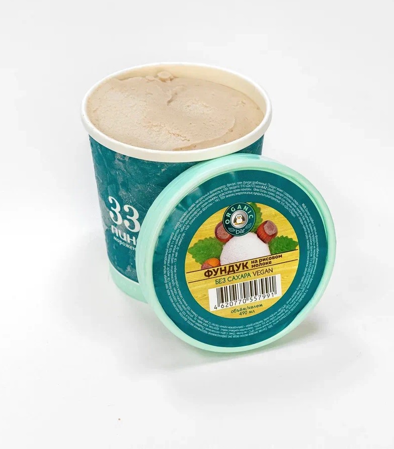 Мороженое Фундук без сахара 330 гр