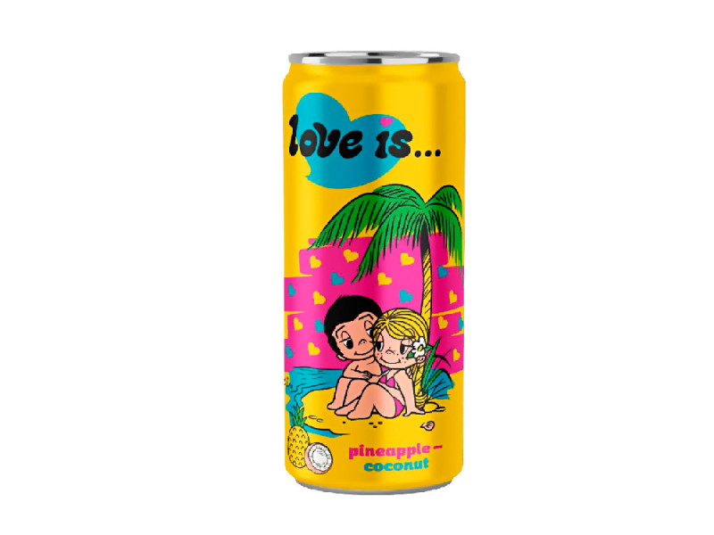 Напиток LOVE IS ананас-кокос